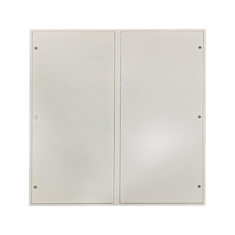 Painel de acesso em aço SS-AP210 com fechadura com chave Painel de acesso em aço SS-AP210 com fechadura com chave