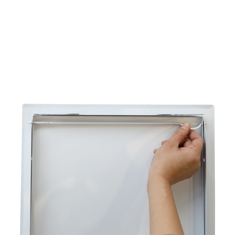 Painel de acesso de aço SS-AP220 com fechadura quadrada Painel de acesso de aço SS-AP220 com fechadura quadrada